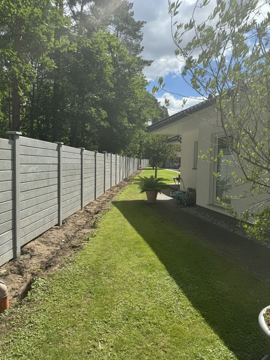 Ogrodzenia Betonowe dwustronne