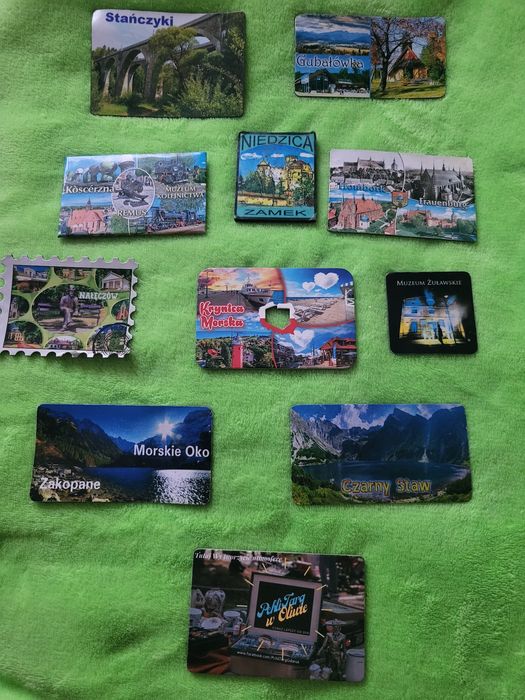 Sprzedam magnesy na lodówkę