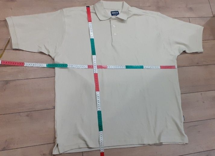 Polo, duże 2XL, Harvest, nowe, beżowe