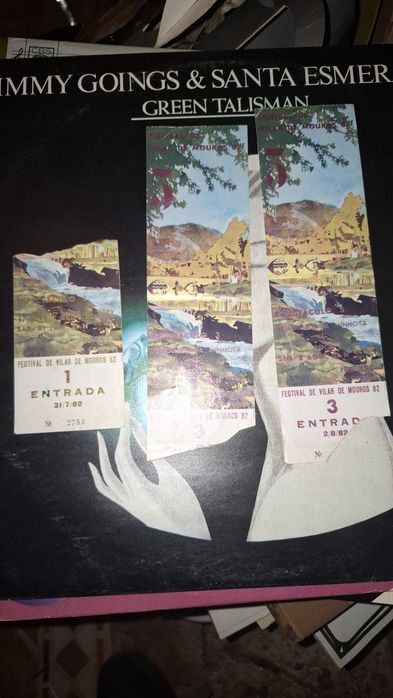 Lote 3 bilhetes música