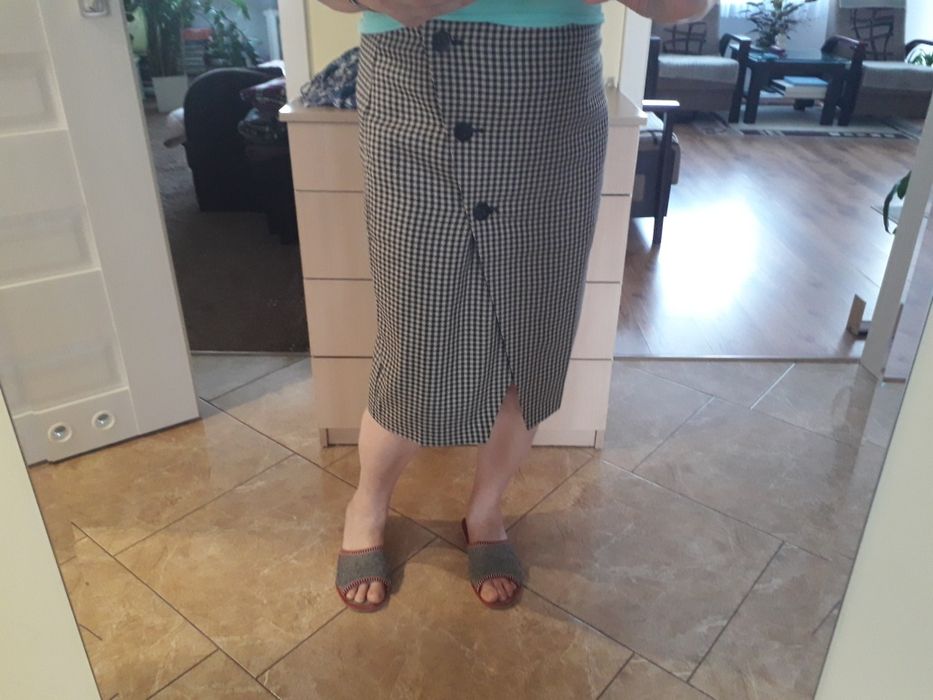 Spódnica damska w krateczkę