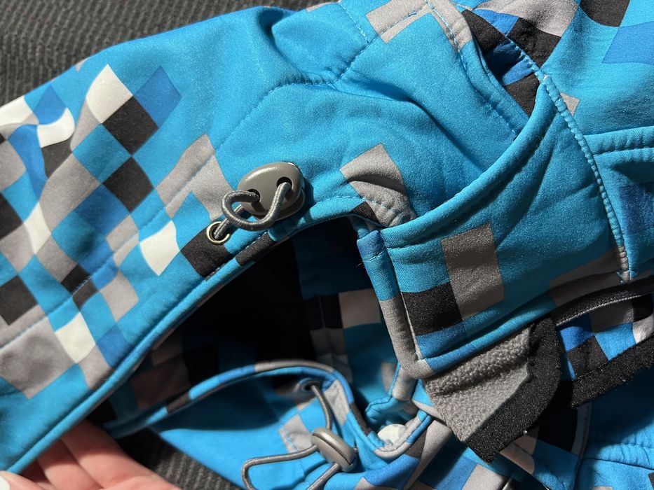 Kurtka typu softshell niebieska rozmair M