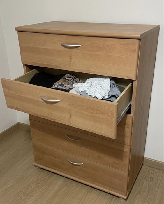 Cómoda quarto madeira