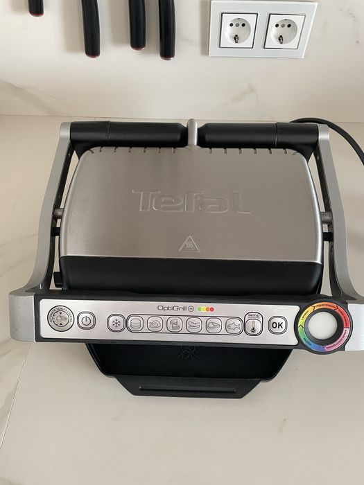 Гриль TEFAL OptiGrill+ (з насадками для вафель)