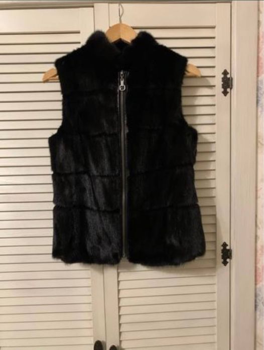 Норковая жилетка