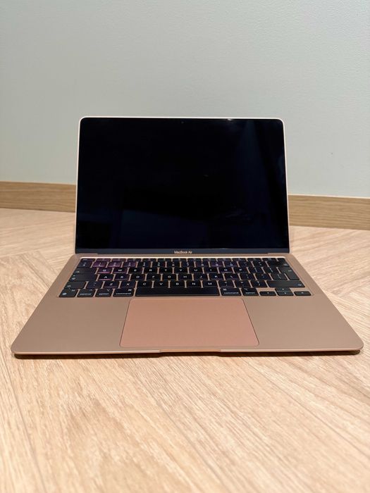 Apple MacBook Air M1 13″ 8/256 GB Gold – stan idealny