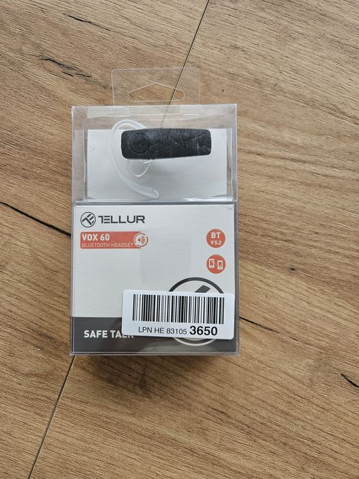 Tellur Vox 60 Bluetooth zestaw słuchawkowy, czarny