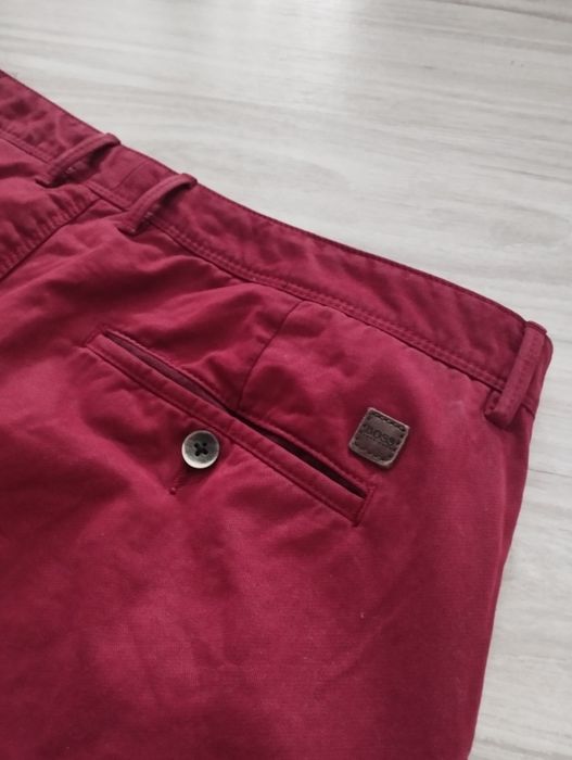 Bawełniane spodnie Hugo Boss