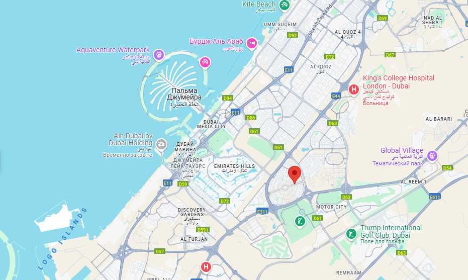 Студія в Дубай на JVC  IMAN