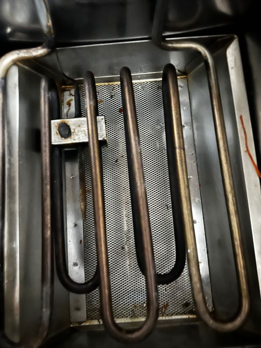 Fritadeira para uso profissional