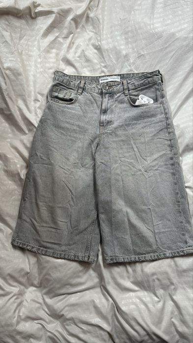 Джинсові шорти Bershka sk8 rapp y2k