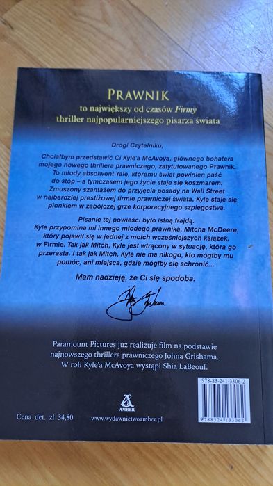 John Grisham Prawnik