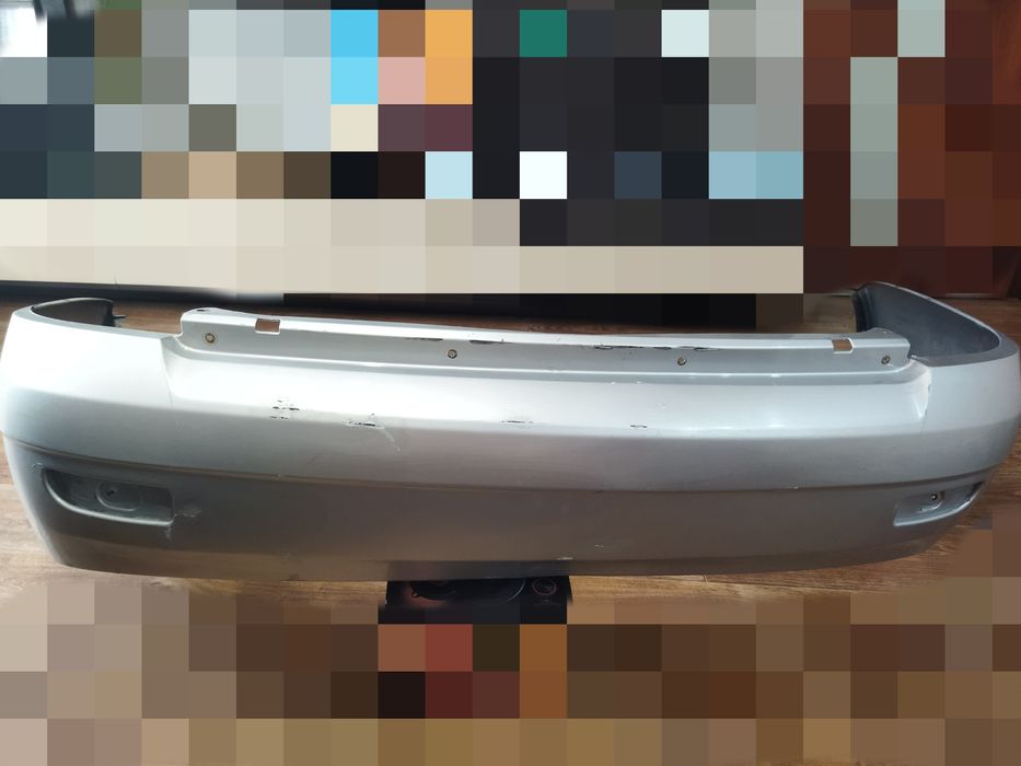 Задній бампер на ВАЗ 2170 Пріора Колір 690 Снігова Королева