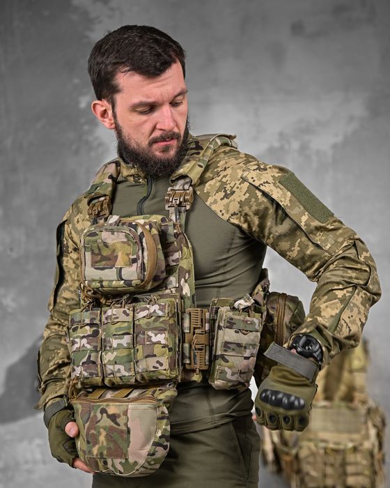 Оригінал плитоноска ARTEX мультикам з підсумками, плитоноска мультикам