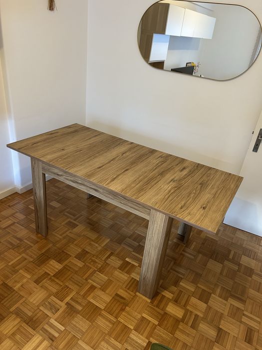Mesa madeira extensível