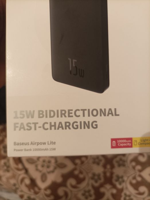 Powerbank baseus 10000 novo