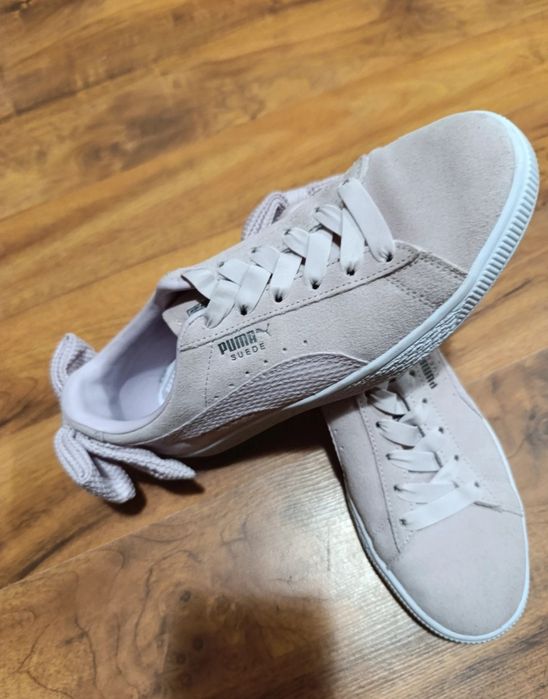 Puma basket bow suede