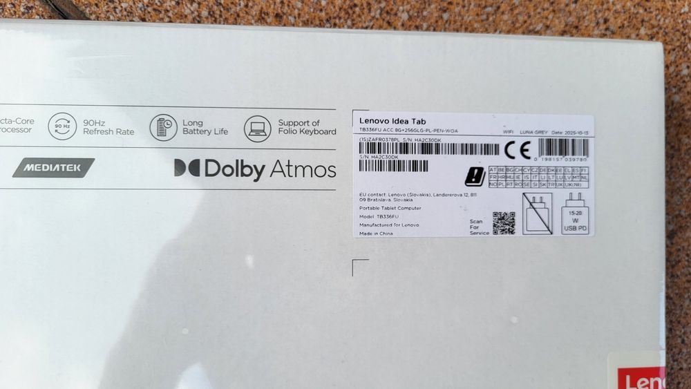Tablet Lenovo Idea Tab K 11  z rysikiem nowy