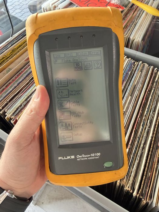 Fluke OneTouch-10/100 Network Assistant urządzenie tester sieciowy