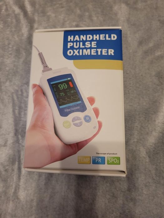 pulsoksymetr medyczny YK-820B z alarmem i akumulatorem