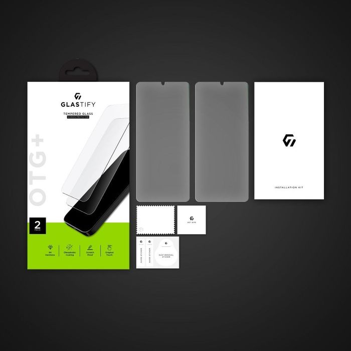 2X Szkło Hartowane Glastify Otg Do Samsung Galaxy A13 4G / Lte Clear