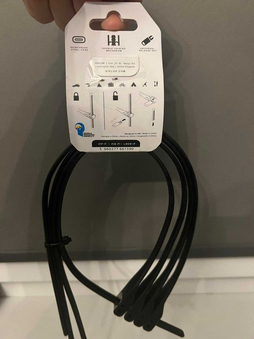 Zapięcie Rowerowe Zabezpieczenie HIPLOK Z-LOK