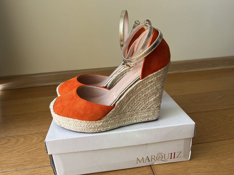 Espadryle na koturnie rozm. 39