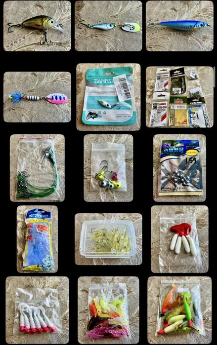 Воблери силіконки блешні блешня воблер силікон блесна блєсна джиг