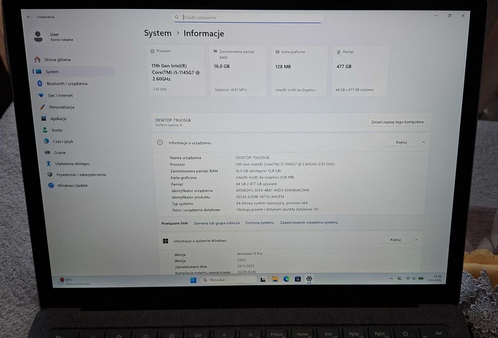 Microsoft Surface Laptop 4