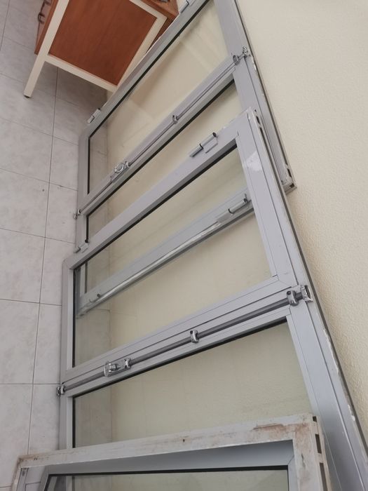 Janela de alumínio de folha unica