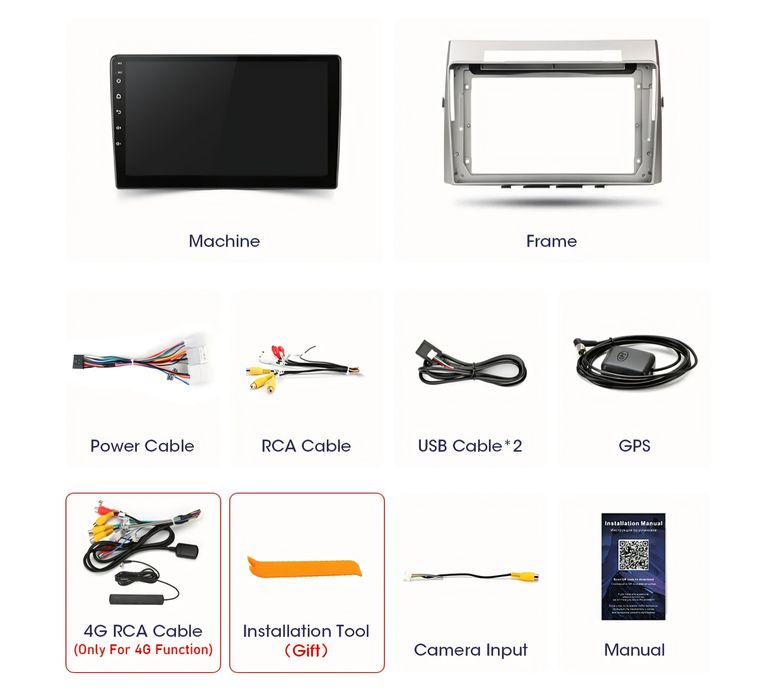 Radio nawigacja TOYOTA COROLLA VERSO Nawi Gps