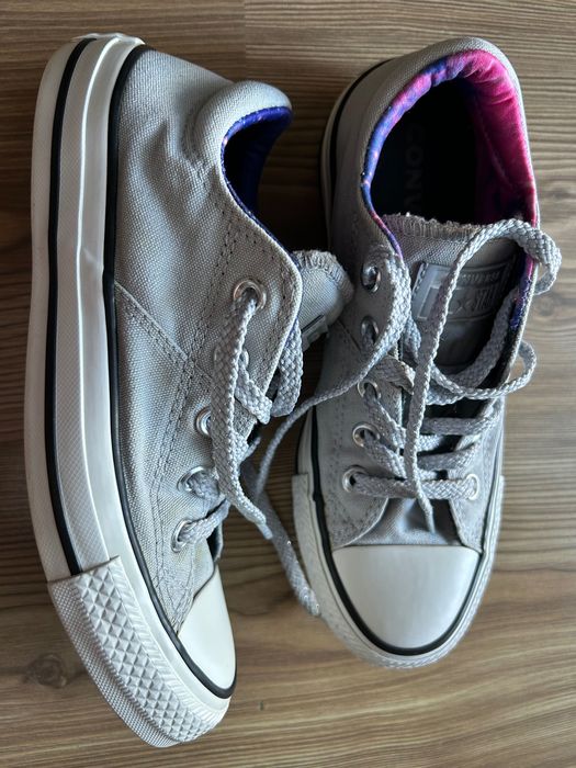 Trampki Tenisówki Converse r 36,5 stan bdb Szare