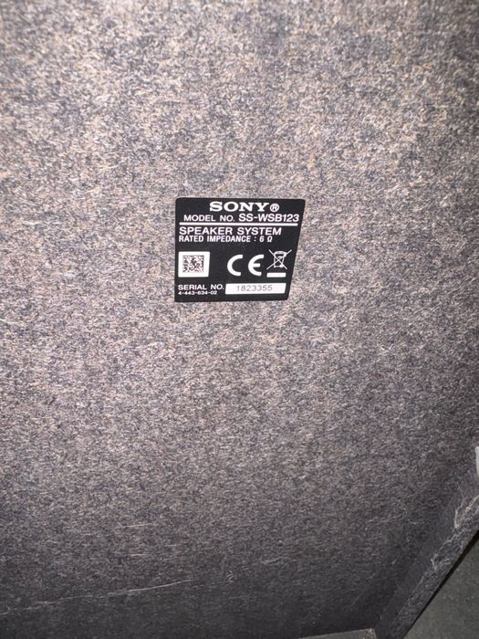 Głośniki, subufer Sony