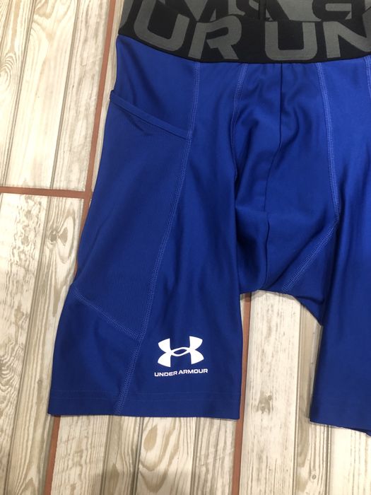Компрессионные, термо шорты Under Armour с карманом