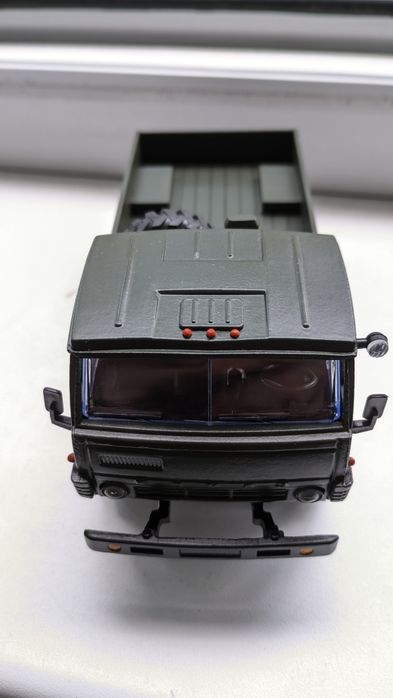 Эксклюзив! Модель КамАЗ-43501, поворотные колеса, 4х4, 1/43