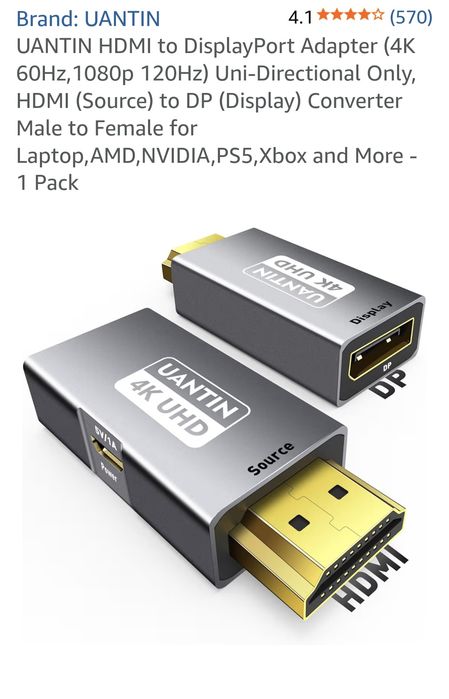 Продам два новых адаптера 4K  UHD Uantin