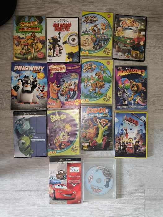 Płyty DVD, wszystkie sprawne