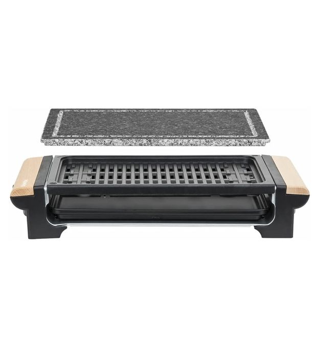 Elektryczny grill stołowy Marmurowa Płyta 1400W H.Koenig RP32  Kod W22