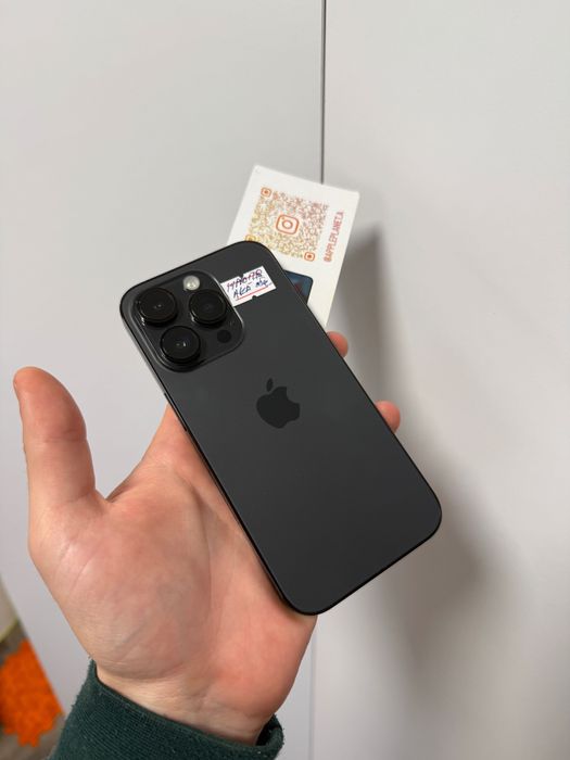 iPhone 14Pro 256GB Neverlock TRADEIN ідеал 14 Про 256GB space black 100% акумулятор відмінний