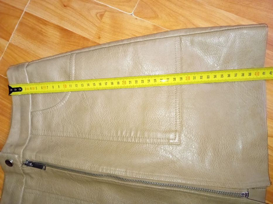 Skórzana spódnica rozm 34