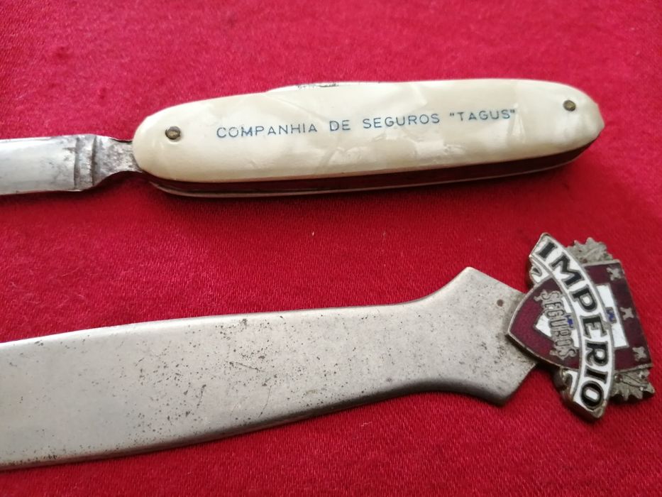 Chapas antigas companhias de seguros