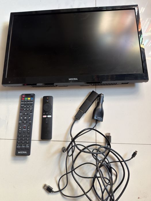 Telewizor mistral 12v kamper 24’’ oraz netflix MI