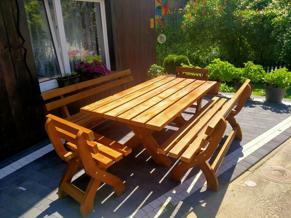 Meble ogrodowe stół piknikowy