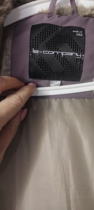 Підліткове зимове пальто для дівчинки Lenne Elita  164 см