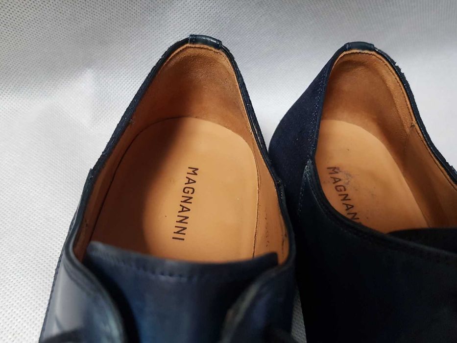 MAGNANNI - Męskie Buty Eleganckie roz. 41,5 - 27 cm SUPER