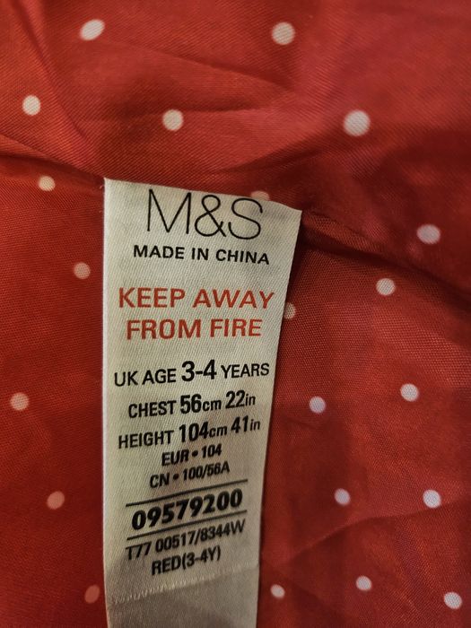 Kurtka wiosenna 104 czerwona