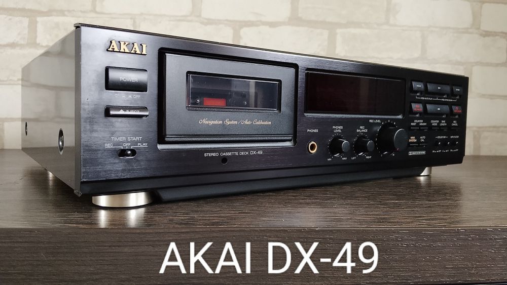 AKAI DX-49 Stereo Cassette Deck  1993
