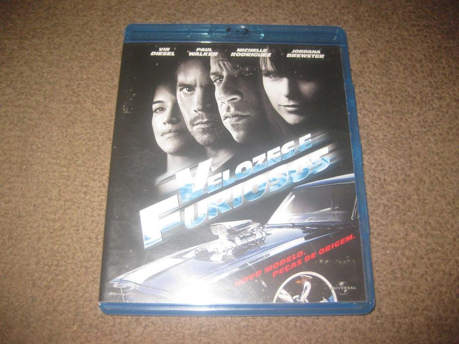 Blu-Ray "Velozes e Furiosos" com Vin Diesel