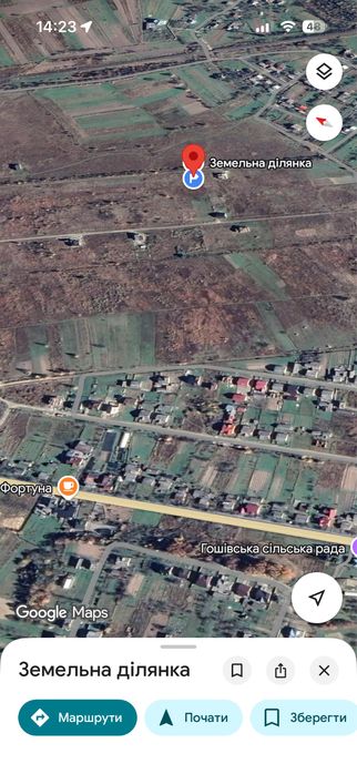 Земельна ділянка під забудову