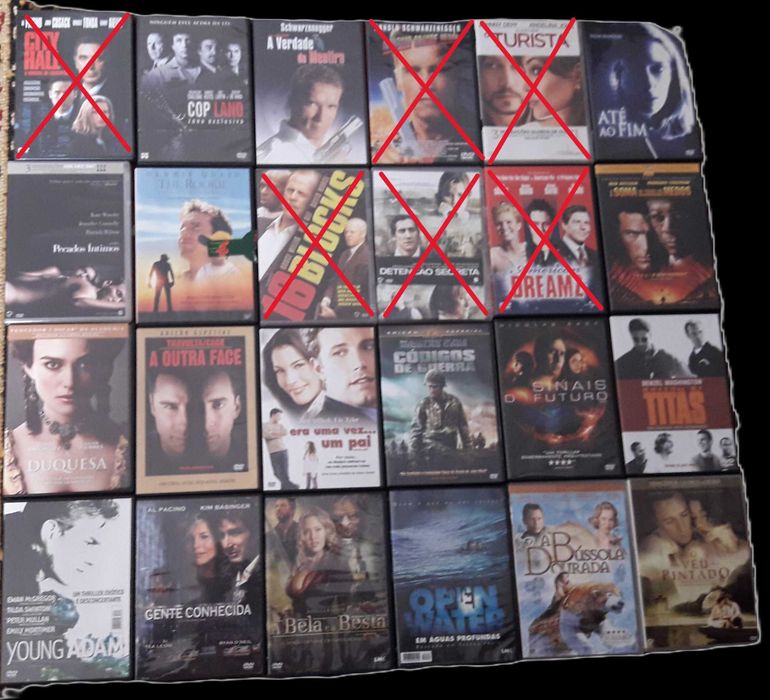 DVD's - Vários - como novos